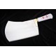 9.5" Professional Handmade Heavy Duty Meat Cleaver | High Carbon Steel Bone Crusher | 1.25kg Butcher Cleaver with Acrylic & Brass Handle