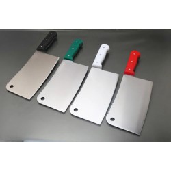 Seagull 1Pc Cleaver X40Cr14 Satinless Steel With Acrylic Handle (Total length 12.5 inches )