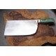 Excellent 1.5Kg Cleaver In Russian Rail Carbon With Brass Finishing