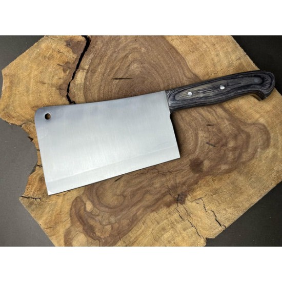 Stainless Steel Meat Cleaver and Bone Cutter 750G – Best for Meat Slicing & Bone Cutting