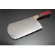 EXCELLENT CUTLERS 1kg Heavy-Duty Stainless Steel Bullnose Cleaver – Professional Mutton & Bone Chopper with Multi-Color Handle & Solid Brass Bolster