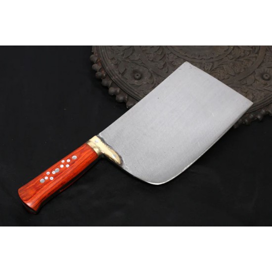 Nazir 1.25KG Rangin Pital Cleaver – High-Carbon Meat Chopper & Bone Cutter | Buy Online in Pakistan