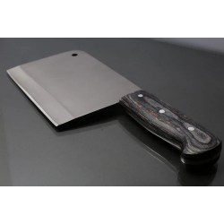 Excellent Kitchen Cleaver – Premium Quality 12Chrome Stainless Steel, Color Wood Handle ( Weight 600 Gram )