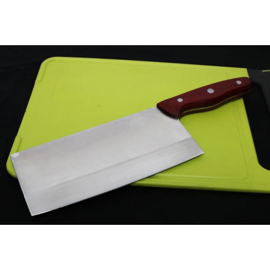 Stainless Steel Kitchen Cleaver – Heavy Duty Meat Chopper for Home & Professional Use