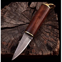 Custom Handmade beautiful 9.00  inches  damascus steel  knife 