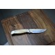 Premium Hunting Dagger (Blade J2- Bone Handle , 6 Gauge ) With Leather Cover