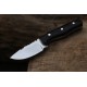 Premium Hunting Dagger ( Blade J2- Handle Wenge wood 6 Gauge Engraved ) With Leather Cover