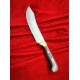 Excellent Cutlers Premium 7-Inch Blade Turkish Knife | 12C27 Stainless Steel | Color Wood Handle & Brass Bolster