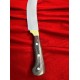 Excellent Cutlers Premium 7-Inch Blade Turkish Knife | 12C27 Stainless Steel | Color Wood Handle & Brass Bolster