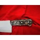 Excellent Skinner Knife In J2 Stainless Steel , vibrant mandala-inspired mosaic pattern