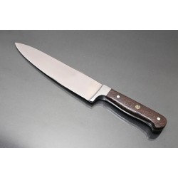 African Wenge Wood Handle And 13cr13 Chrome Blade (Total Length 13.5 Inches )