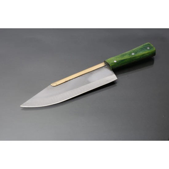 Excellent Slaughter knife 3pc set |Blade funder/ brass and Handle Color wood | (Blade length 6inch, 8inch and 10inch )
