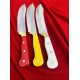 Excellent Cutlers Premium 7-Inch blade Turkish Knife | 12C27 Stainless Steel | Acrylic Handle & Brass Bolster