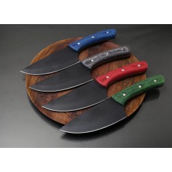 1Pc Excellent Skinner - Blade High Carbon (1095) With Powder Coating , Handle Color Wood | Total Length 11.5 inches |