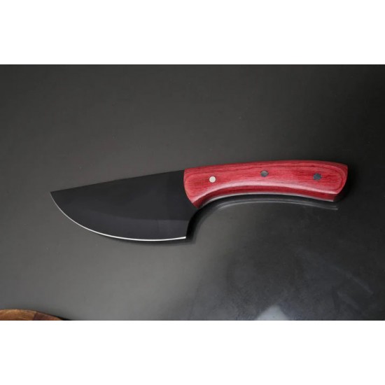 1Pc Excellent Skinner - Blade High Carbon (1095) With Powder Coating , Handle Color Wood | Total Length 11.5 inches |
