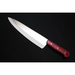 Classic 9.5" Professional Slaughter Knife – Color Wood Handle and 12c27 Stainless steel Blade
