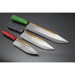 3Pcs Azan Funder Steel Knives Set